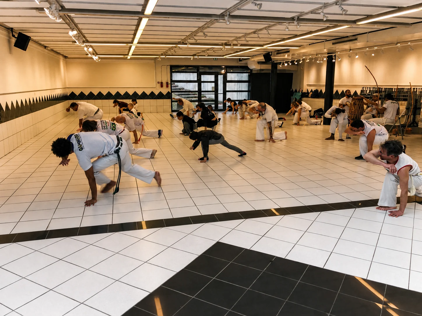 Cours de capoeira avec enfants et adultes à Saint-Jeoire